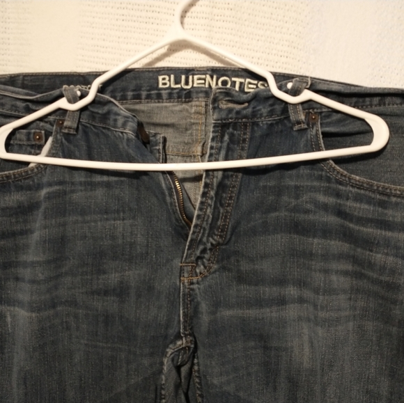 Men's Blue Note Jeans Bootcut 38x30 - Picture 2 of 7